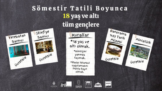 İBB Kültür AŞ’den Sömestir Tatiline Özel Ücretsiz Müze Kampanyası!
