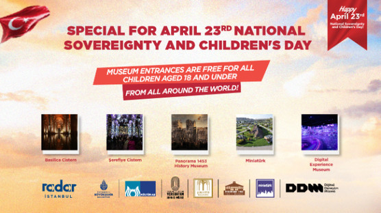 Our museums are free for all children worldwide on April 23rd!